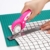 45mm Rollschneider-Set, AGPtek Pink Rollschneider mit 7 Ersatzklingen, Rundmesser & Sicherheitsverschluss für präzises Schneiden, Ideal für Abstepp-, Stoff-, Leder-, Näharbeiten & mehr - EINWEG - 6