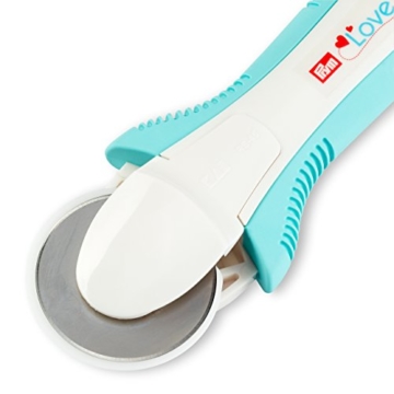 Prym Love 45 mm Mint Rollschneider Edelstahl weißtürkis - 2