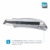 SolidWork Profi Cuttermesser aus hochwertigem Aluminium – Teppichmesser mit Sicherheitslock und ultra scharfer Klinge - 6